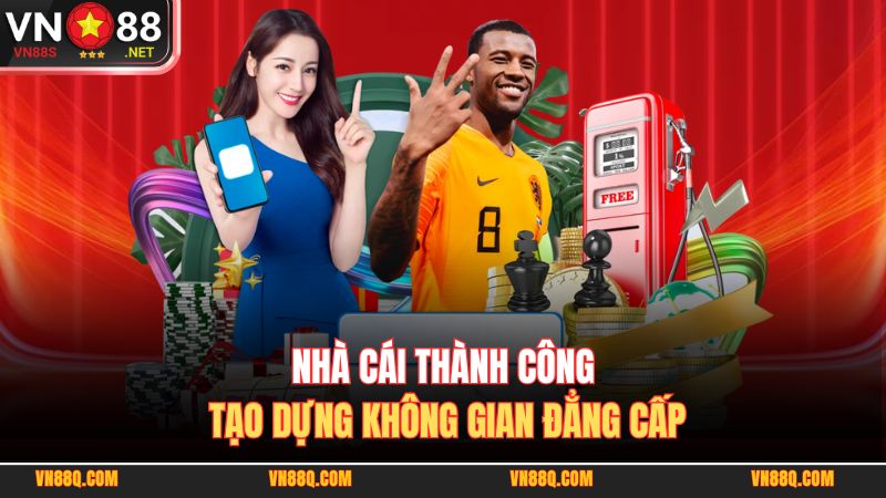Nhà cái thành công tạo dựng không gian đẳng cấp
